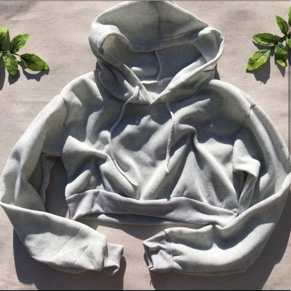 crop hoodie - Picture 2 of 3